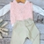 CHALECO TEJIDO ROSA