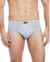 Slip Eyelit Algodón Rayado con Toalla - tienda online