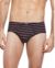 Slip Eyelit Algodón Rayado con Toalla