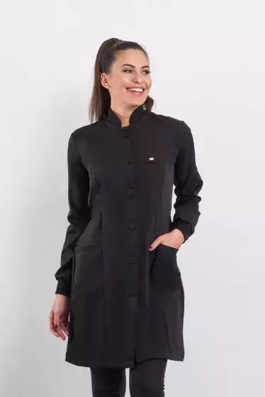Jaleco New Basic Feminino - Preto