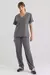 Scrub Feminino Easy - Cinza Chumbo
