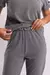 Scrub Feminino Easy - Cinza Chumbo on internet