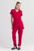 scrub feminino way framboesa