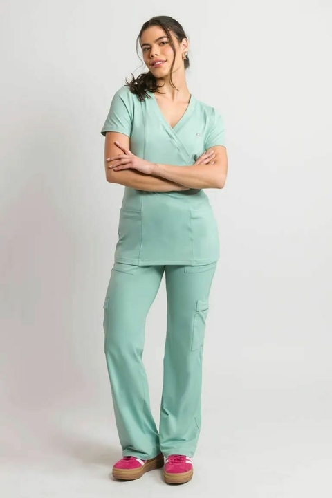 Scrub Feminino Coach - Mint