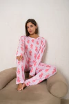 PIJAMA CHEER PANTALON RECTO + REGALO A ELECCION ( CONJUNTO LENCERIA/PACK DE BOMBACHAS ALG Y LYCRA) - comprar online