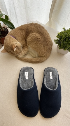 Pantuflas con piel - comprar online