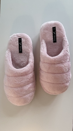 Pantuflones de piel super suaves rositas - tienda online