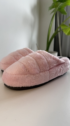 Pantuflones de piel super suaves rositas - comprar online