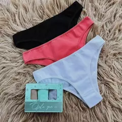 Pack de vedetina x3 alg/lycra