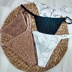 Pack de colaless regulables x 3 de algodón y lycra - comprar online