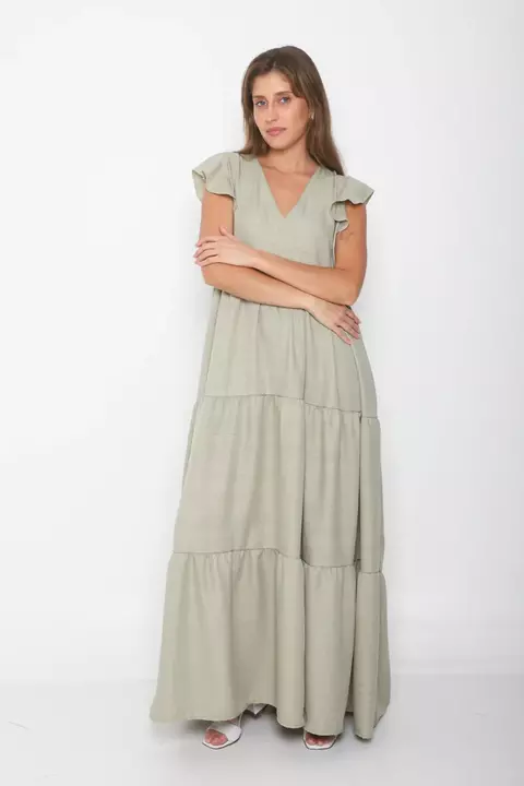 VESTIDO LOLA CLOTILDE LELIS VERDE - comprar online