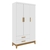Guarda Roupa Helen 3 Portas Branco Carolina Baby
