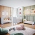 Quarto de Bebê Cômoda com Fraldário Selena Berço 3 em 1 Gabrielle Branco Carolina Baby na internet