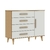 Quarto de Bebê Berço 3 em 1 Retrô Ligia Cômoda com Fraldário Ludmila Off White Carolina Baby - comprar online