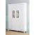 Guarda Roupa Infantil 4 Portas com Gavetas Gabrielle Branco Carolina Baby