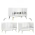 Quarto de Bebê Berço 3 em 1 Retrô Ludmila Cômoda com Fraldário Gran Lorena Off White Carolina Baby - comprar online
