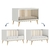 Quarto de Bebê Berço 3 em 1 Retrô Ligia Cômoda com Fraldário Ludmila Off White Carolina Baby - comprar online