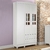 Quarto de Bebê Guarda Roupa 3 Portas Ariel Berço Mini Cama Mirelle Branco Carolina Baby - loja online