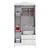 Imagem do Quarto de Bebê Guarda Roupa 3 Portas Ariel Berço Mini Cama Mirelle Branco Carolina Baby