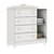 Quarto de Bebê Provençal Cômoda com Fraldário Berço Mini Cama Lisa Branco Carolina Baby - comprar online