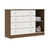 Quarto de Bebê Cômoda com Fraldário Gran Selena Berço Mini Cama Mirelle Branco Amad Carolina Baby na internet