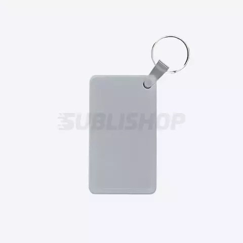 Llavero Rectangular Para Sublimar de Acrilico