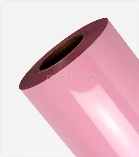 Vinilo Textil Rosa Chicle 50 x 100 cm
