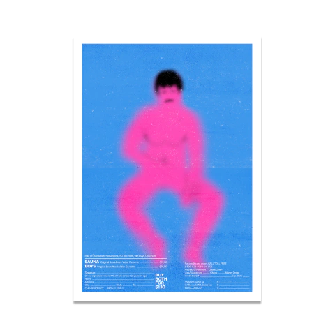 Poster Sauna Boys - Sauna A3