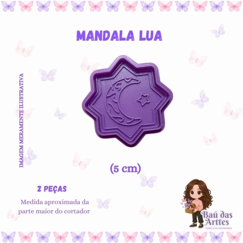 Cortador e Marcador Mandala Lua