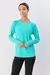 Remera Manga Larga, Turquesa - Sweet Lady Sport - comprar online