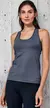 Musculosa Corpiño Interno Microfibra, Gris - Sweet Lady - comprar online