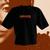 Camiseta Lady Gaga MAYHEM Red Block (Frente/Costas) Oversized Preta - comprar online