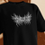 Camiseta Lady Gaga MAYHEM Dance or Die Font Oversized Preta / Branco - TBF ZONE