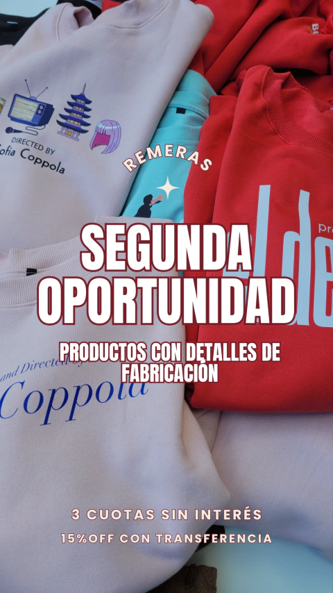 Remeras ¡Segunda Oportunidad! - Detalles de Fabricación