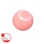 Bola de brinquedo inteligente automática para gatos e cachorros, na cor rosa, com botão de liga/desliga e cabo USB tipo C incluído.