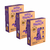 Kit 03 Petisco Porta Remédio para Cães MedSnack, com design colorido e ilustrações de um cachorro.