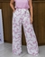 Calça Feminina Pantalona Viscolinho Estampada 002 - loja online