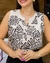 Blusa Feminina Alça Viscolinho Estampada 021