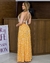 Saia Feminina Longa Viscolinho Estampada 003 - comprar online
