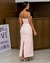 Vestido Longo Reto Alfaiataria Cor Lisa 001 - comprar online