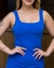 Vestido Midi Tubinho Canelado Cor Lisa 001 na internet