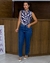 Blusa Feminina Alça Viscolinho Estampada 009 - comprar online