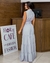 Vestido Longo Evasê Alfaiataria Marant Cor Lisa 001 - loja online