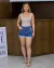 Body Feminino Alça Poliamida Cor Lisa 002 - comprar online