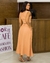 Conjunto Feminino Saia Cropped Alfaiataria Cor Lisa 001 - comprar online
