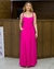 Vestido Longo Evasê Linho Cor Lisa 003