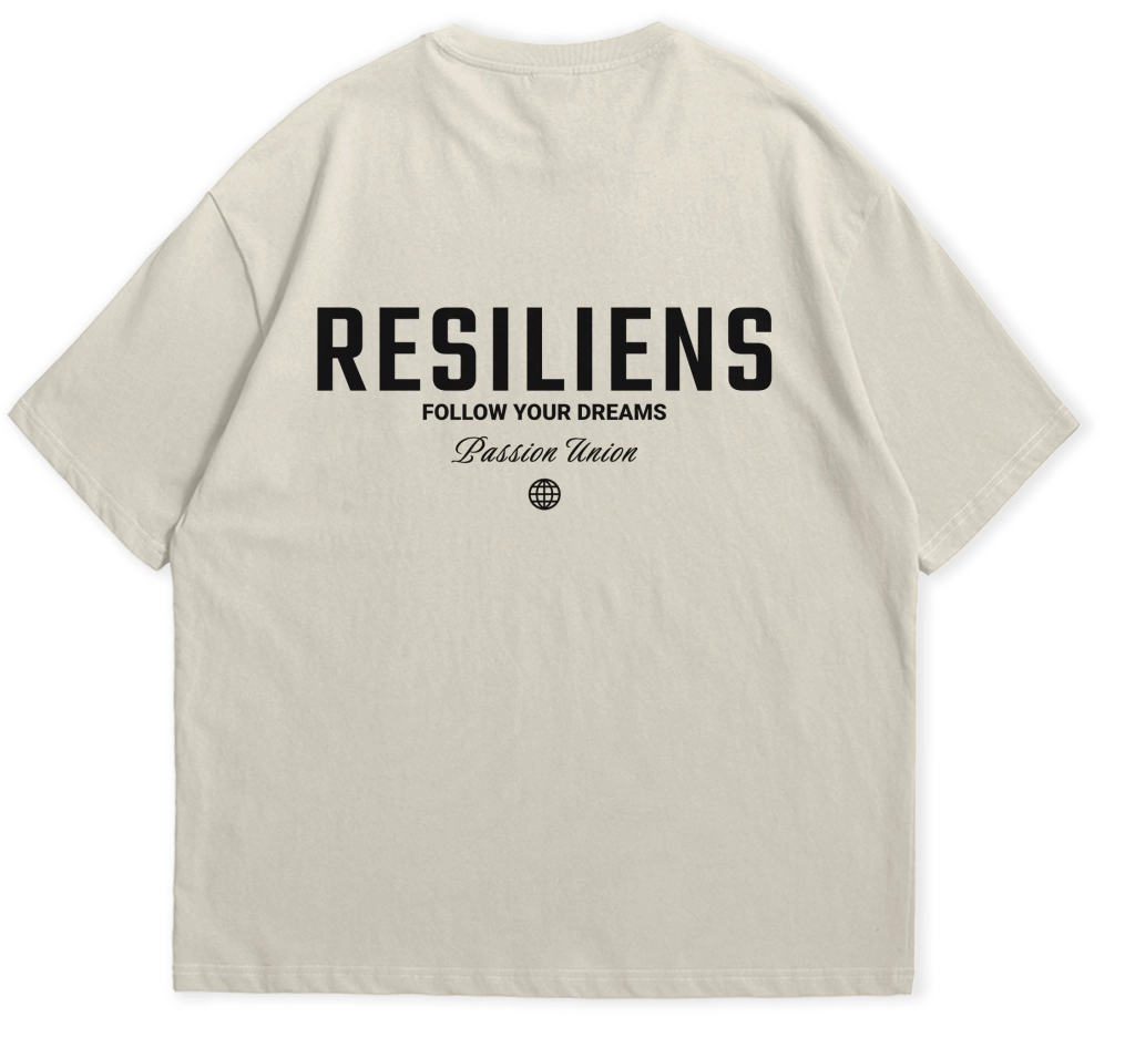 Camiseta Oversized Classic Logo Off White