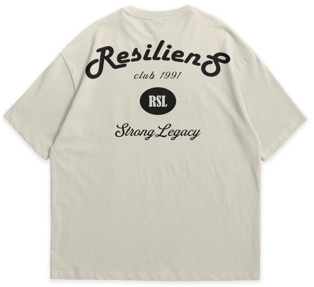Camiseta Oversized Classic Strong Legacy Off White