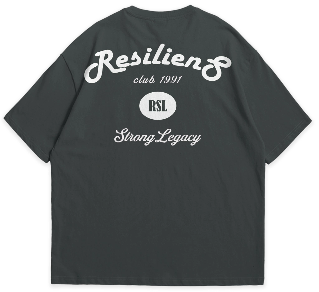 Camiseta Oversized Classic Strong Legacy Preto
