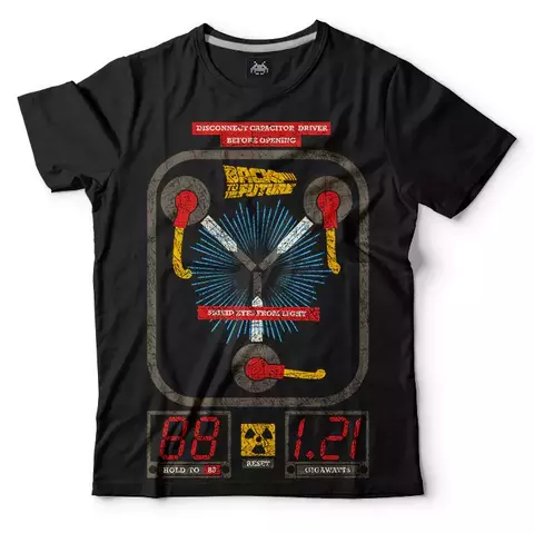 Remera Volver al Futuro Condensador de flujo